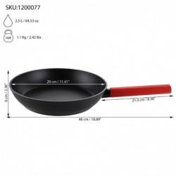  tigaie non-stick din aluminiu