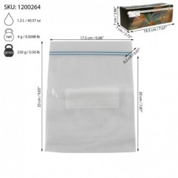  set de pungi ziplock transparente din plastic