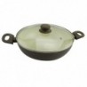 Wok 30 cm cu acoperire ceramica cu doua manere plus capac