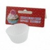 Mini muffinpapír készlet, Fehér, 2,5x4 cm, 100 db
