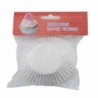 Muffin papírkészlet, Fehér, 3,5x7 cm, 75 db