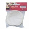 Muffin papírkészlet, Fehér, 3,5x7 cm, 30 db
