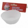 Muffin papírkészlet, Fehér, 2,5x6 cm, 100 db