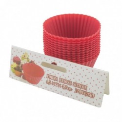 Muffinsütő készlet, szilikon, 12 db