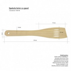 Lyukas fa spatula