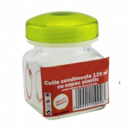 Üveg fűszertartó doboz, 120 ml