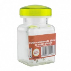 Üveg fűszertartó doboz, 150 ml