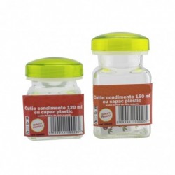 Üveg fűszertartó doboz, 150 ml