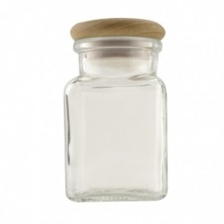 Fa fedelű fűszertartó doboz, 150 ml