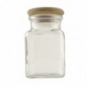 Fa fedelű fűszertartó doboz, 150 ml