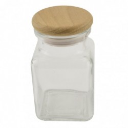 Fa fedelű fűszertartó doboz, 150 ml