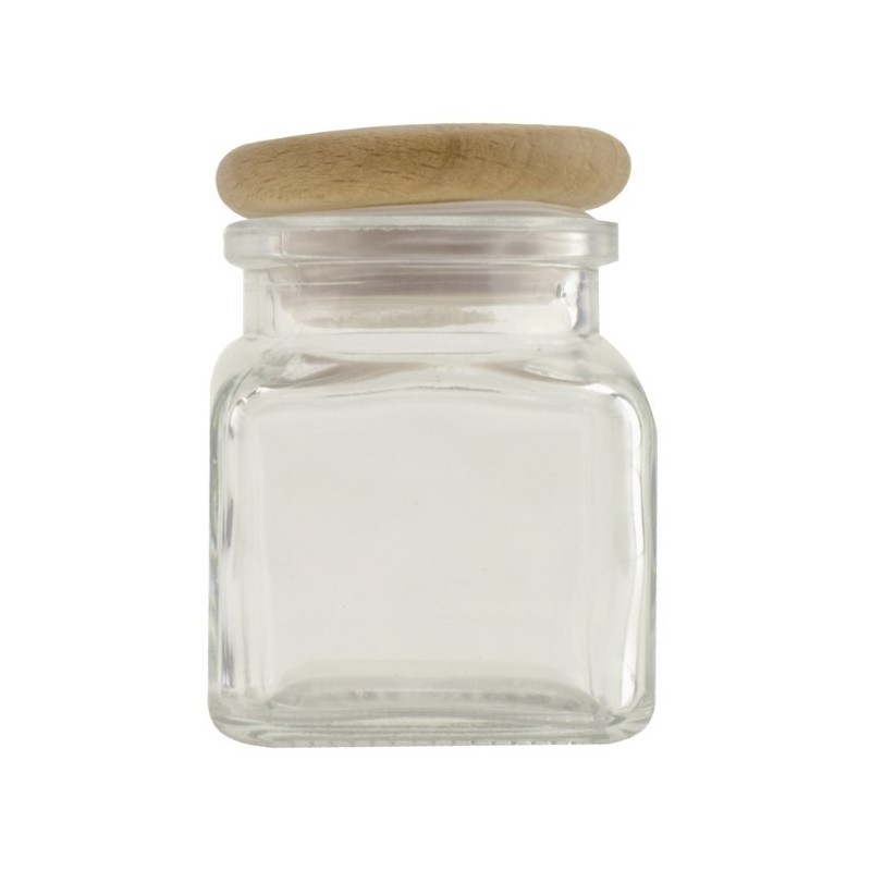 Fa fedelű fűszertartó doboz, 120 ml