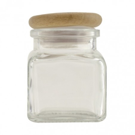 Fa fedelű fűszertartó doboz, 120 ml