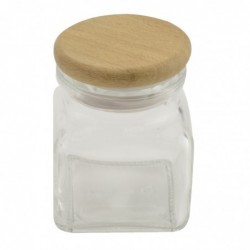Fa fedelű fűszertartó doboz, 120 ml