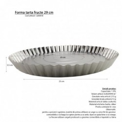 Lepényforma, 29 cm