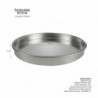 Fém pizzaforma ø 19 cm