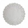 Csipkézett papír, 12 db/szett ø 34 cm