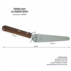 Fa nyelű tortalapát