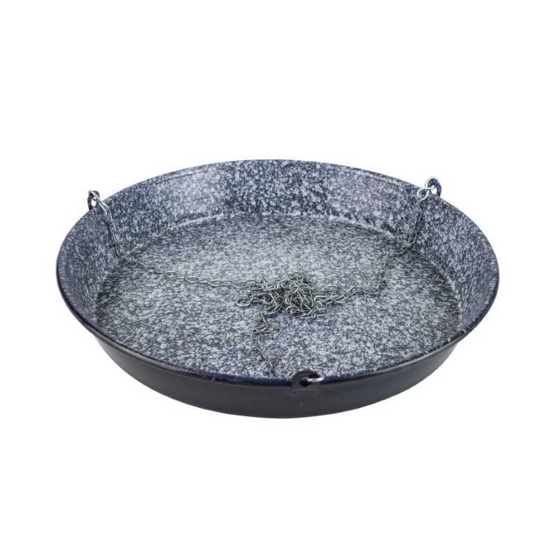 Hús sütésére alkalmas tálca, 40 cm, zománcozott