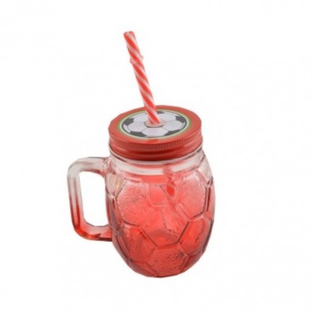 Party bögre, futball labda, 450 ml