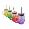 Party bögre, futball labda, 450 ml