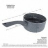 Granite line edény, 18 cm