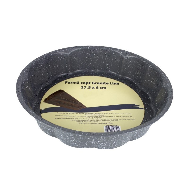Granite line sütőforma, 27,5x6 cm