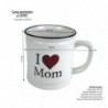 „i love mom” bögre, porcelán