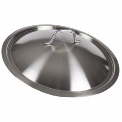 Fedő, rozsdamentes, 60 cm (gastro)