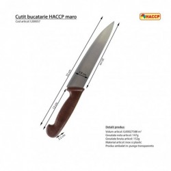 Haccp konyhai kés, bárbana