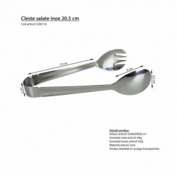 Salátáskanál, rozsdamentes, 20.5 cm