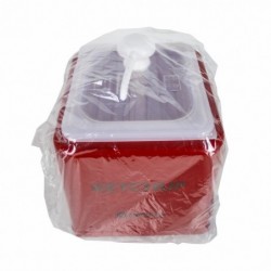 Profi szósz adagoló, pumpás, 2,5 l, piros