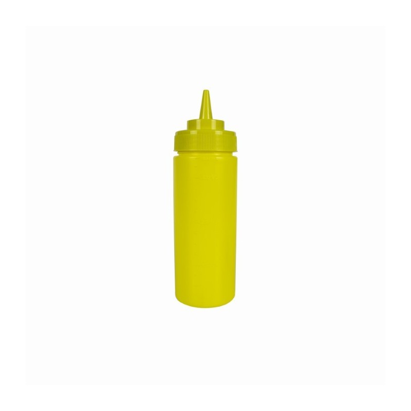 Műanyag szósz adagoló 0.35 l, sárga