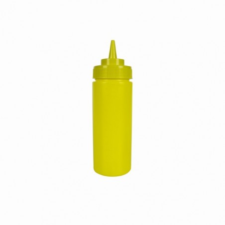Műanyag szósz adagoló 0.35 l, sárga
