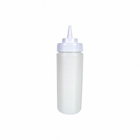 Műanyag szósz adagoló 0.35 l, fehér