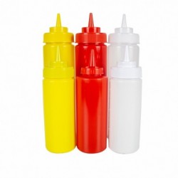 Műanyag szósz adagoló 0.7 l, piros