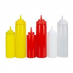 Műanyag szósz adagoló 0.7 l, piros