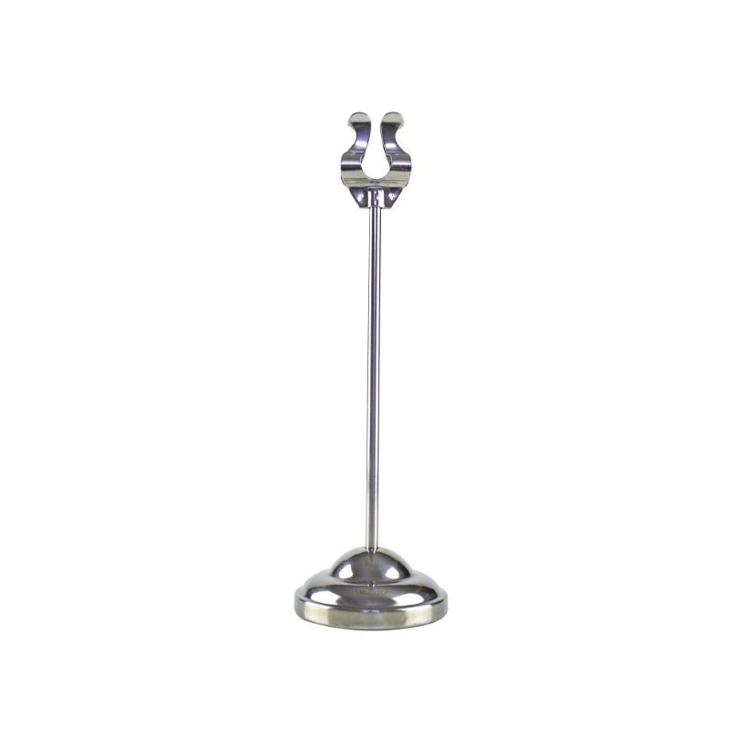 Menü és asztal szám tartó, 21 cm