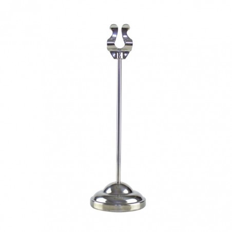Menü és asztal szám tartó, 21 cm