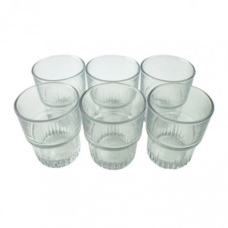 Empilable vizespohár, 6 db/szett, 160 ml