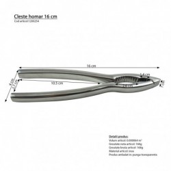 Homár fogó, 16 cm
