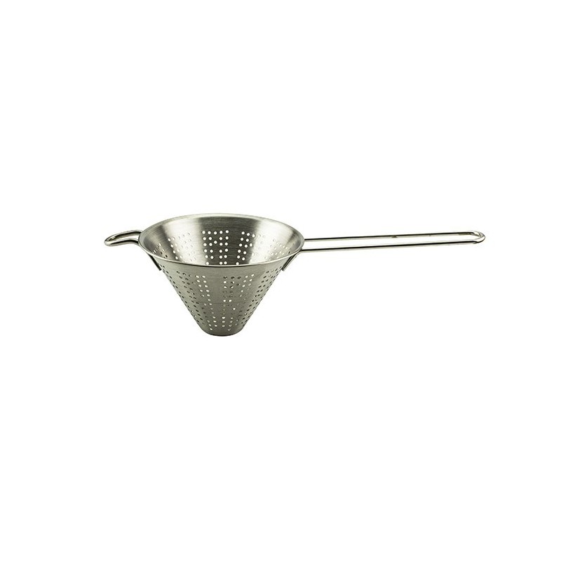 Kúpos szűrő fogantyúval 14 cm, rozsdamentes