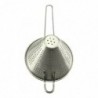 Kúpos szűrő fogantyúval 14 cm, rozsdamentes