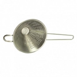 Kúpos szűrő fogantyúval 14 cm, rozsdamentes
