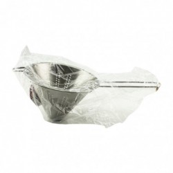Kúpos szűrő fogantyúval 18 cm, rozsdamentes