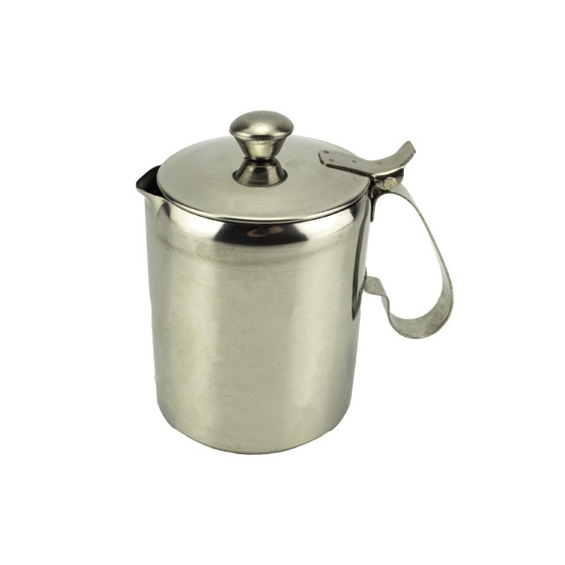 Kancsó fedővel 600 ml, rozsdamentes