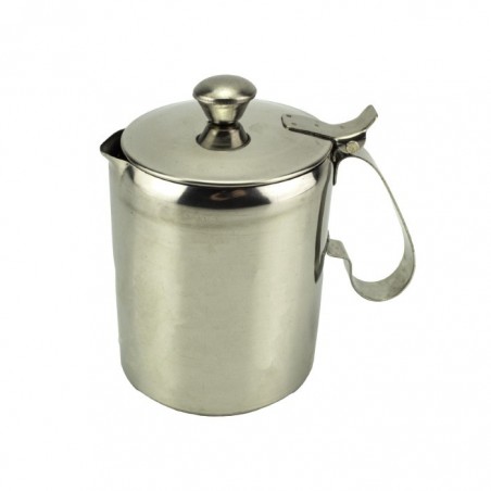 Kancsó fedővel 600 ml, rozsdamentes