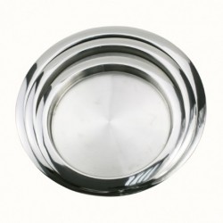 Tál, rozsdamentes, 30 cm