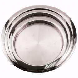 Tál, rozsdamentes, 35 cm