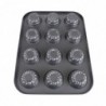 Teflon bevonatú, kúp alakú muffin sütőforma, 12 db